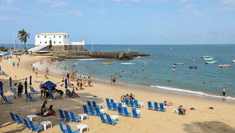 Atrações em Salvador - Praia do Porto da Barra
