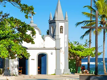 Igreja beira mar
